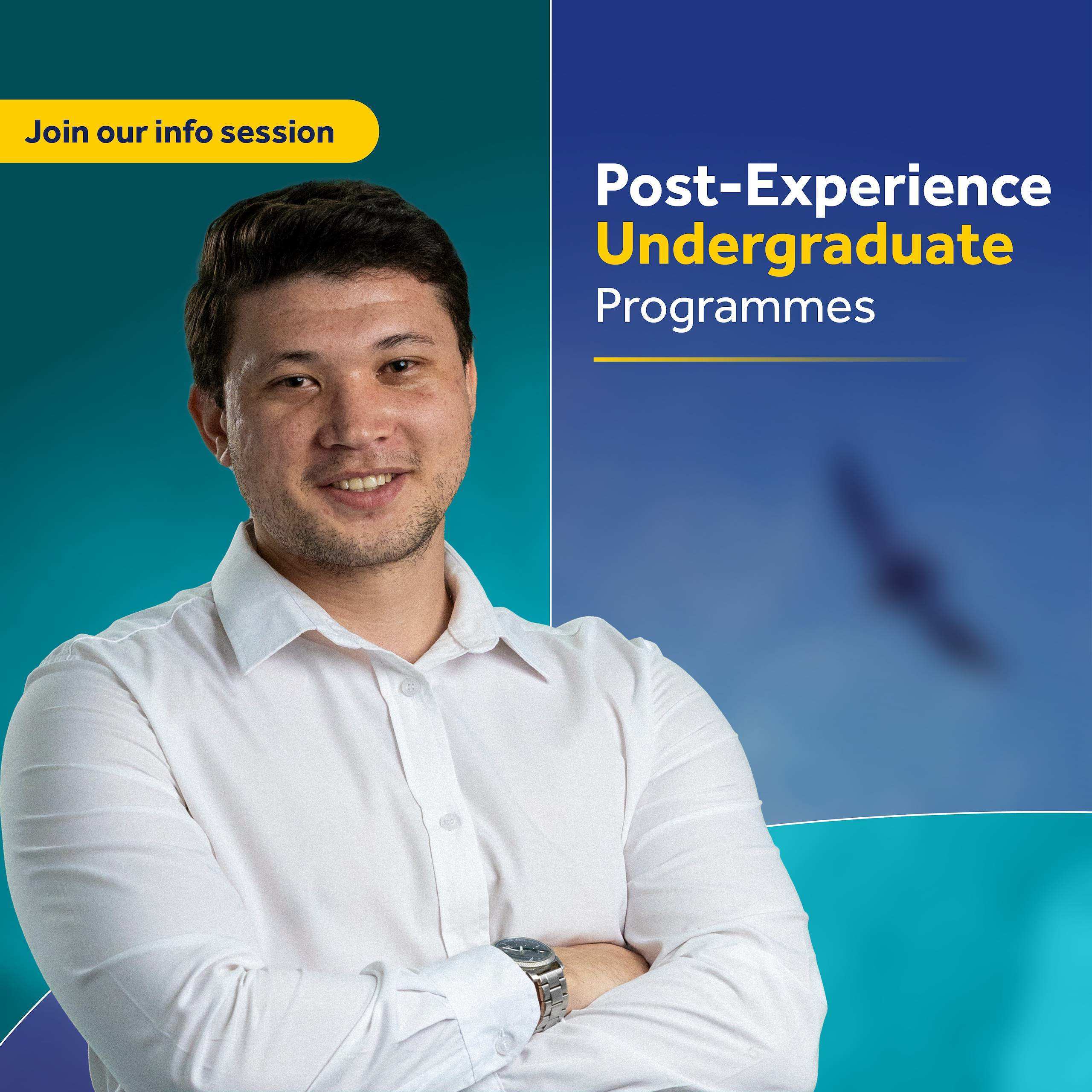 Post-Experience Undergraduate Info Session 